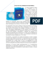 Constitucion Politica de La Republica de Guatemala