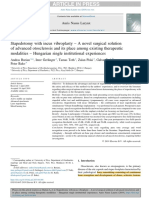 Stapedotomy With Incus Vibroplasty - A Novel Surgical Solution of Advanced Otosclerosis and Its Place Among Existing Therapeutic Modalities - Hungarian Single Institutional Experiences