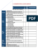 LISTA DE COTEJO - Implementación de La EdA en Classroom