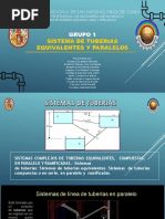 Sitema de Tuberias Equivalentes y Paralelos