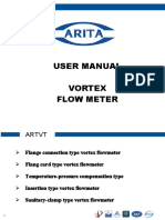 Manual - Vortex Flow Meter