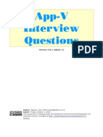 Appv Interview Questions Ver 0 0 1alpha1