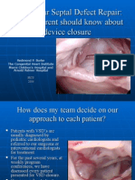 VSD Ventricular Septal Defect Repair