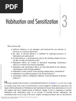 Capítulo 3 Habituation and Sensitization