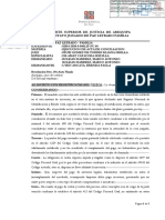 Corte Superior de Justicia de Arequipa Octavo Juzgado de Paz Letrado Familia