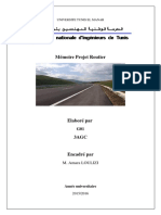 Mémoire Projet Routier