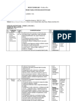 Muzica Si Miscare Clasa A IV-A - Proiectare U