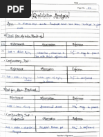 Qualitative Analysis