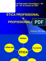 Etica Profissional E Profissionalismo