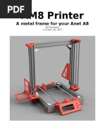 AM8 Printer: A Metal Frame For Your Anet A8