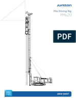 Pile Driving Rig: Data Sheet