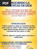 La Voluntad de Dios