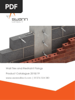 Swann Direct Catalogue Wall Ties and Restraint Fixings