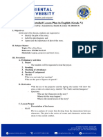 Semi-Detailed Lesson Plan in English (Grade V)