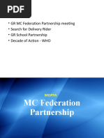 MC Federation Partnership Project