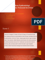 Tugas Penyelidikan Epidemiologi Penyakit Menular Potensial KLB Dan