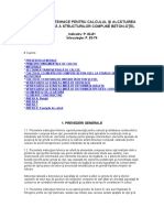 Instrucţiuni Tehnice Pentru Calculul Şi Alcătuirea Constructivă A Structurilor Compuse Beton-Oţel