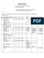 Rajadurai Detailed Estimation