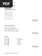 Test 3 - Module 3: Vocabulary