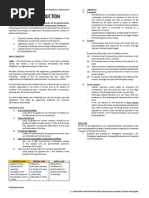 Statutory Construction: 1 - STATUTORY CONSTRUCTION NOTES Based From The Book of Suarez and Agpalo