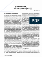 Ward D - Consumos y Adicciones, Una Satisfacción Paradójica