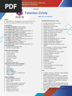 Lista de Útiles 2022 - 4 Años