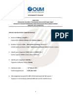 Assignment/ Tugasan - Pedagogi Dalam Pendidikan Dan Penjagaan Awal Kanak-Kanak