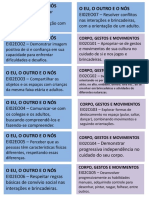 EI02EO01 - EI02EO07 - : Corpo, Gestos E Movimentos