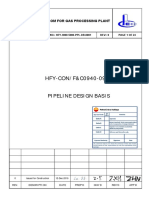 Hfy-3800-5000-Ppl-Db-0001 - 0 Pipeline Design Basis