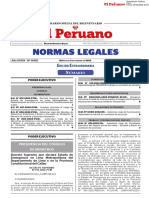 Decreto Supremo #012-2022-PCM