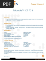 Tolonate™ IDT 70 B: Product Data Sheet