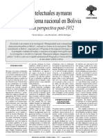 Intelectuales Aymaras y El Problema Nacional en Bolivia