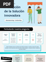 Descripción de La Solución Innovadora - Brainstorming