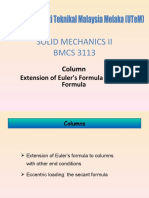 Week 12 Column Ecentric Load