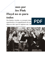 10 Razones Por Las Cuales Pink Floyd No Es para Todos