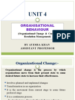 Organisational Change