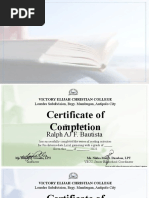 VECC - G11 FORMAT (Reading Test) (CERTIFICATE)