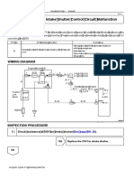 DTC 33 Intake Shutter Control Circuit Malfunction