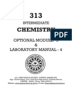 Chemistry: Optional Module - 3 & Laboratory Manual - 4