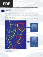 I. Context: E-TECH: Creating and Innovating Products and Processes Through ICT