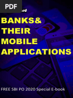 Banks& Their Mobile Applications: FREE SBI PO 2020 Special E-Book