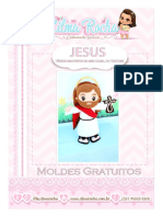 Apostila de Moldes Digitais Gratuita Zilma Rocha - Jesus