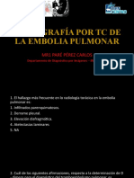 Embolismo Pulmonar