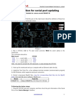 Instruction For Serial Port Updating For FI9828P V2