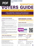 Voters Guide March 2022 Primary