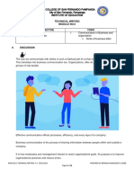 Technical Writing 6