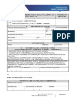 Formulario de Solicitacao de Credencial de Estacionamento