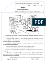 5 - Passeio Ortográfico