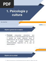 1 - Psicología y Cultura