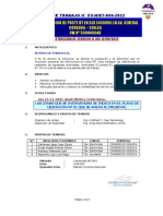 PT CV-H BT - 050 - 2022 Verticalizacion de Poste BT en Sed E430086 en Av. General Cordova - Chilca